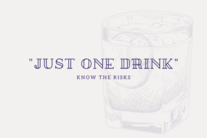 just one drink image